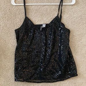 H&M Sequin Tank Top